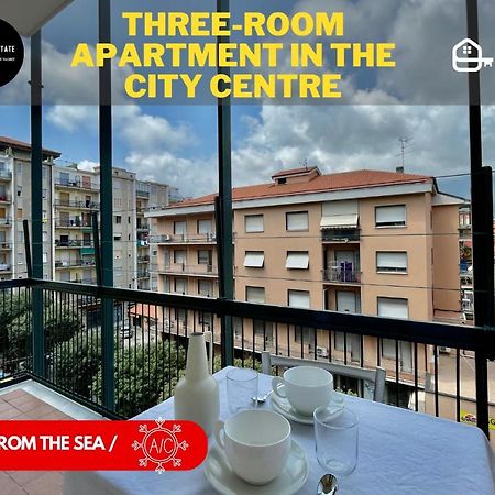 50 Metri Dal Mare Trilocale In Centro Con A/C Loano Exterior foto